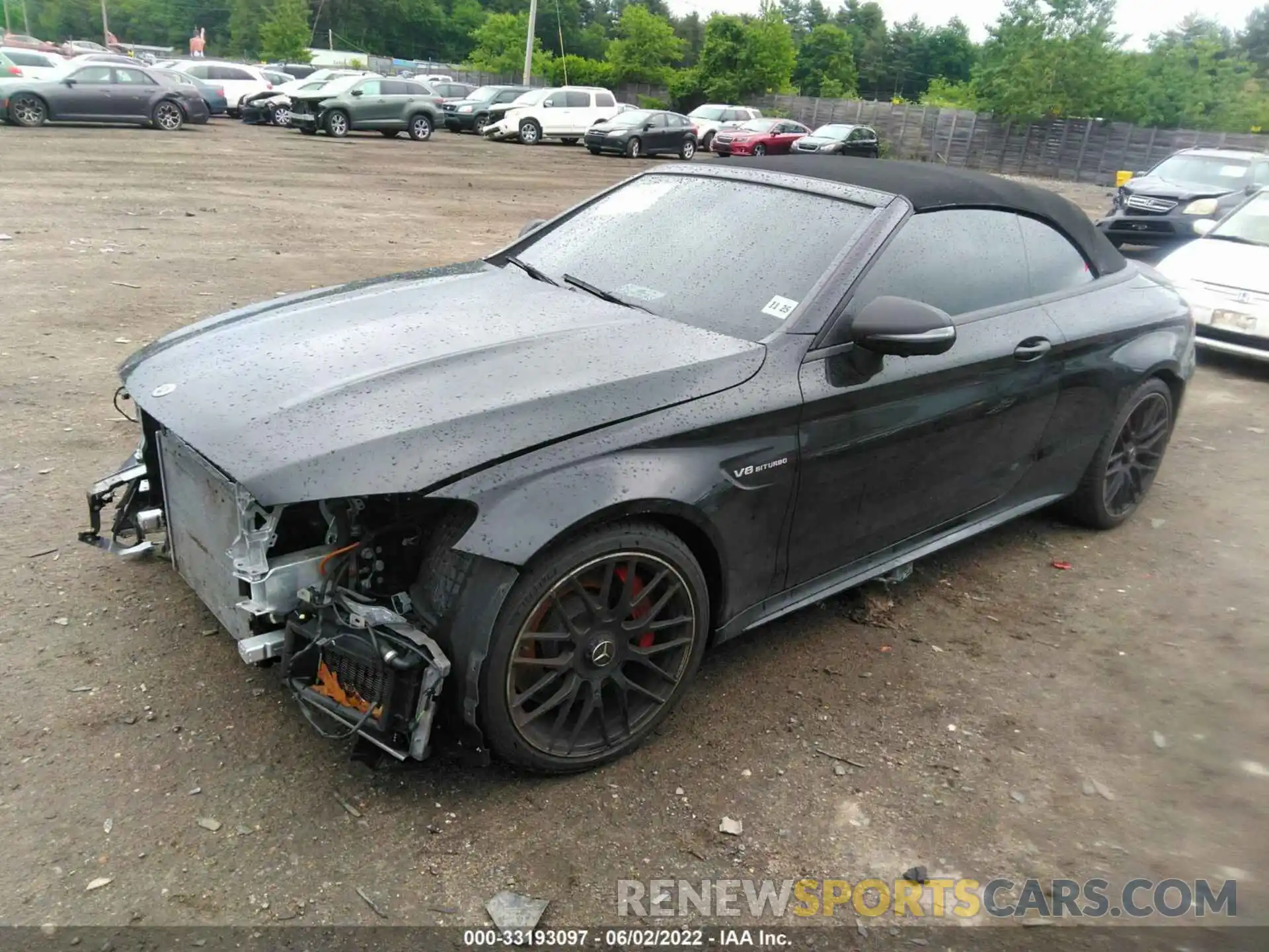 2 Photograph of a damaged car WDDWK8HB6LF980866 MERCEDES-BENZ C-CLASS 2020