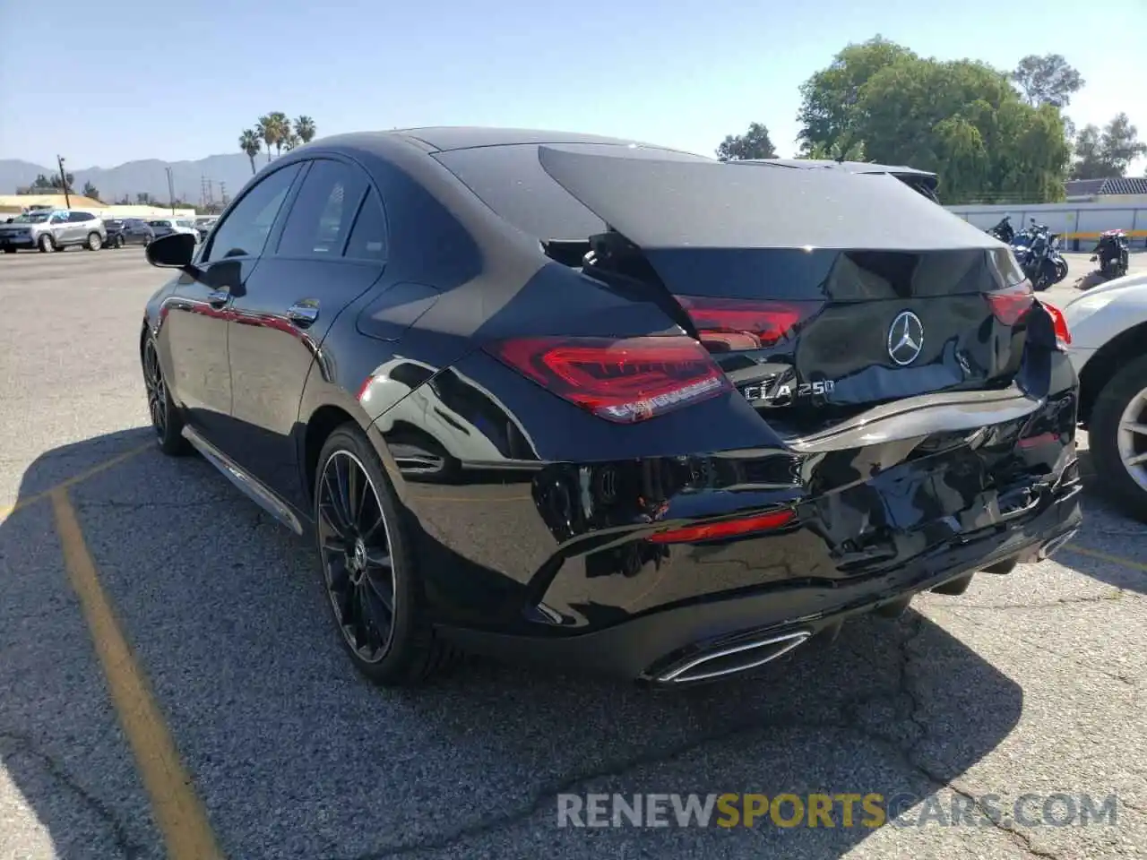 3 Photograph of a damaged car W1K5J4GB2MN157691 MERCEDES-BENZ C CLASS 2021