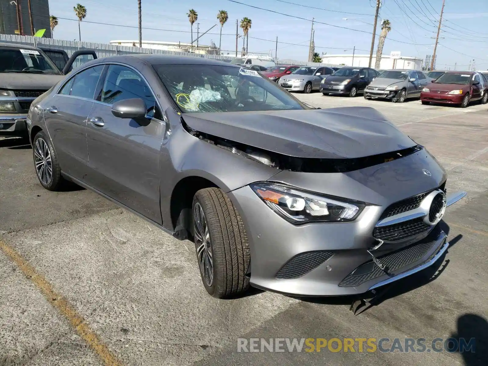 1 Photograph of a damaged car W1K5J4GB5MN164411 MERCEDES-BENZ C CLASS 2021