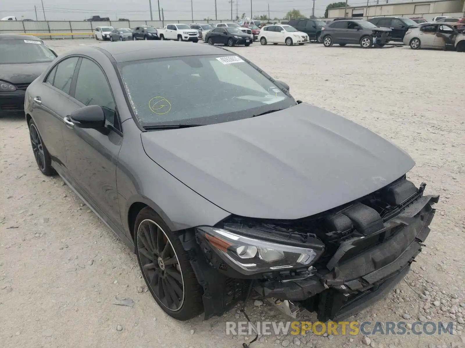 1 Photograph of a damaged car W1K5J4GB5MN175246 MERCEDES-BENZ C CLASS 2021