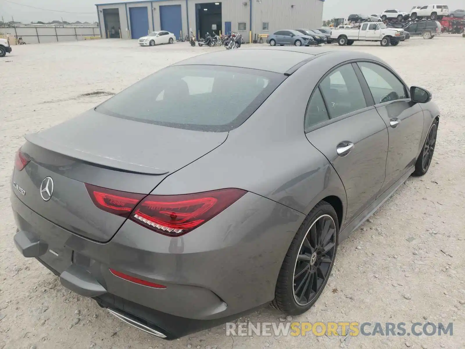 4 Photograph of a damaged car W1K5J4GB5MN175246 MERCEDES-BENZ C CLASS 2021