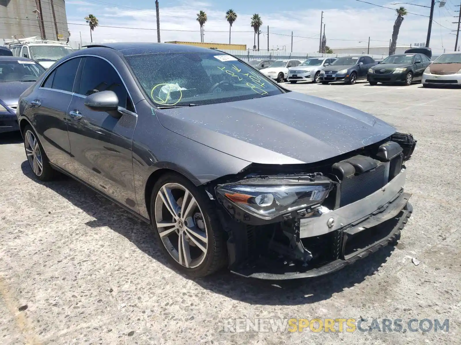 1 Photograph of a damaged car W1K5J4GBXMN173962 MERCEDES-BENZ C CLASS 2021