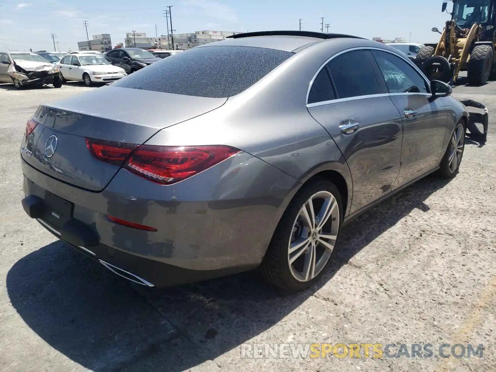 4 Photograph of a damaged car W1K5J4GBXMN173962 MERCEDES-BENZ C CLASS 2021