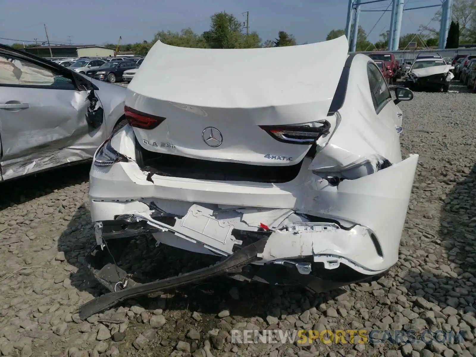 9 Photograph of a damaged car W1K5J4HB3MN203799 MERCEDES-BENZ C CLASS 2021