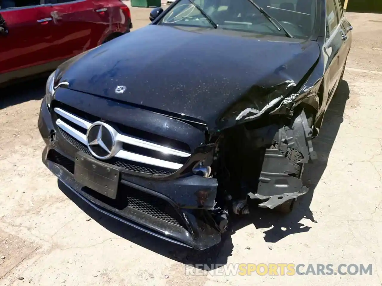 9 Photograph of a damaged car W1KWF8DB0MR612256 MERCEDES-BENZ C-CLASS 2021