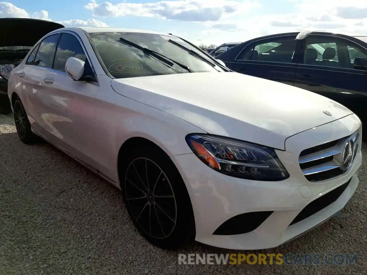 1 Photograph of a damaged car W1KWF8DB0MR625704 MERCEDES-BENZ C-CLASS 2021