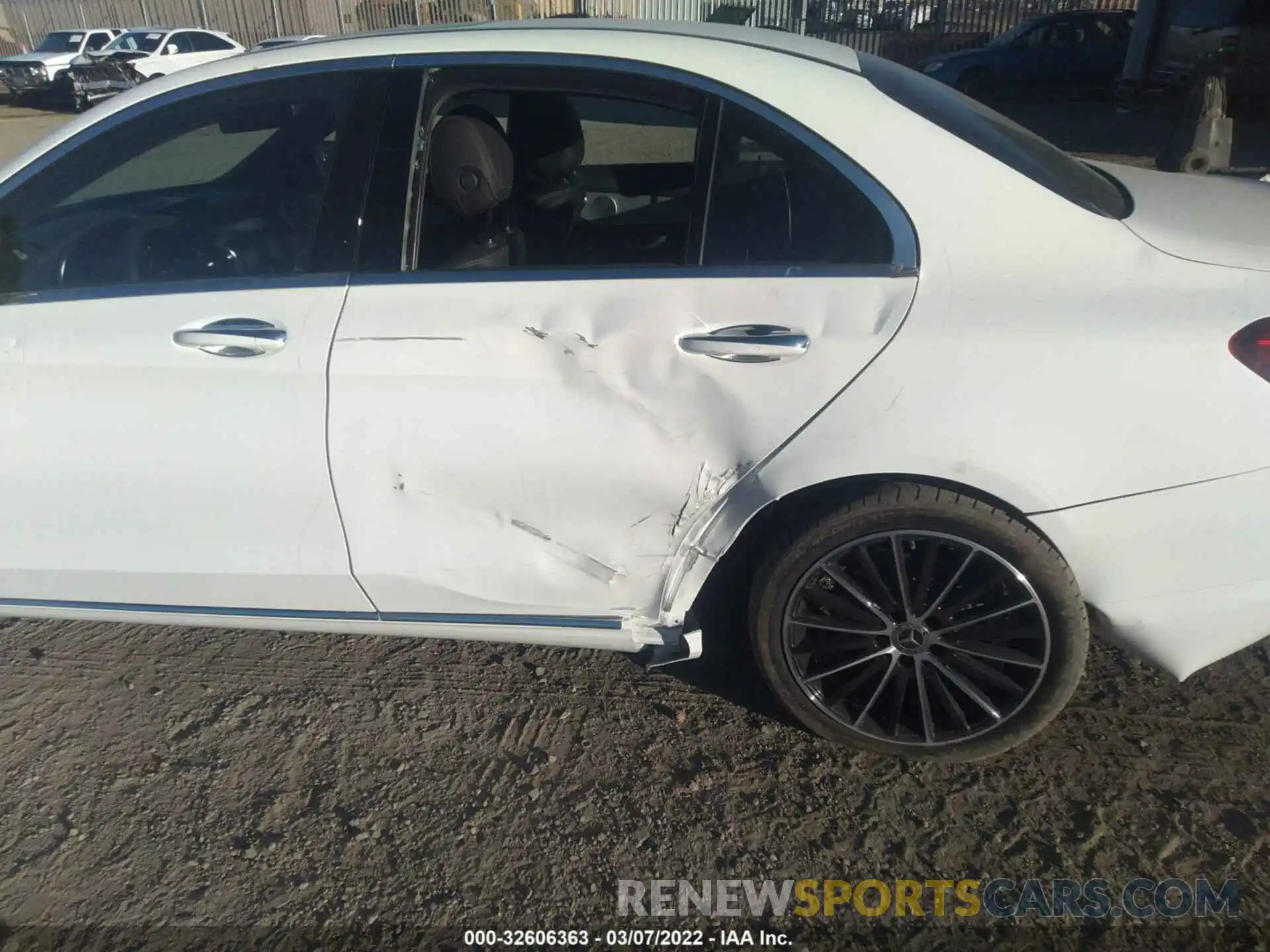 6 Photograph of a damaged car W1KWF8DB0MR649226 MERCEDES-BENZ C-CLASS 2021