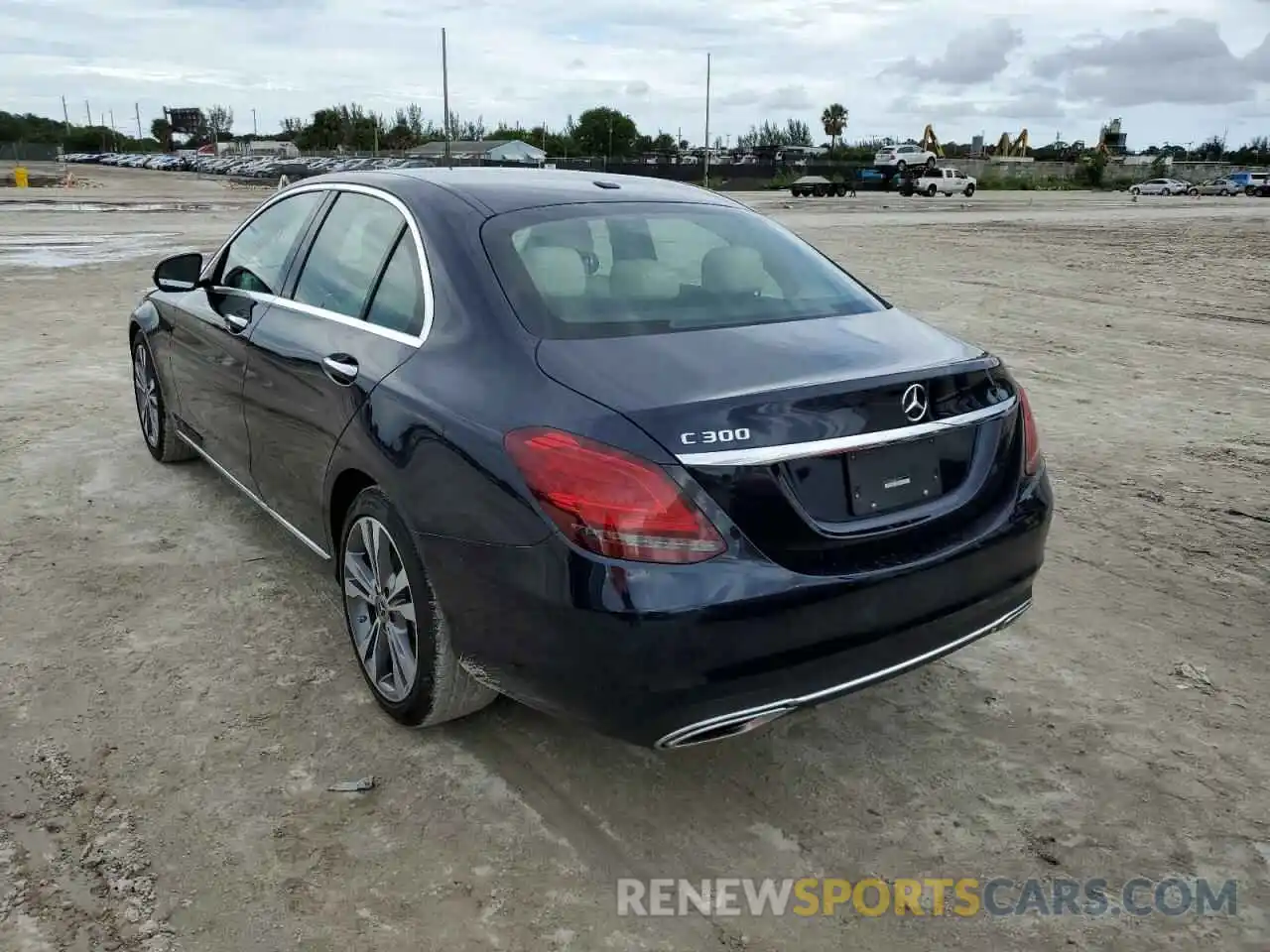 3 Photograph of a damaged car W1KWF8DB0MR652238 MERCEDES-BENZ C-CLASS 2021