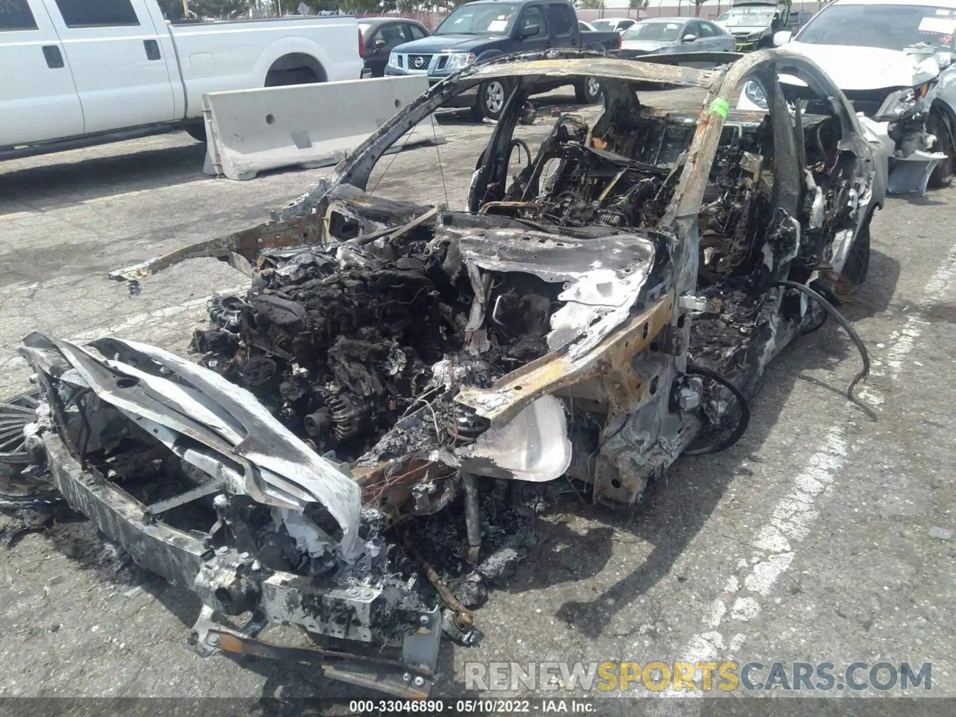 2 Photograph of a damaged car W1KWF8DB1MR615876 MERCEDES-BENZ C-CLASS 2021