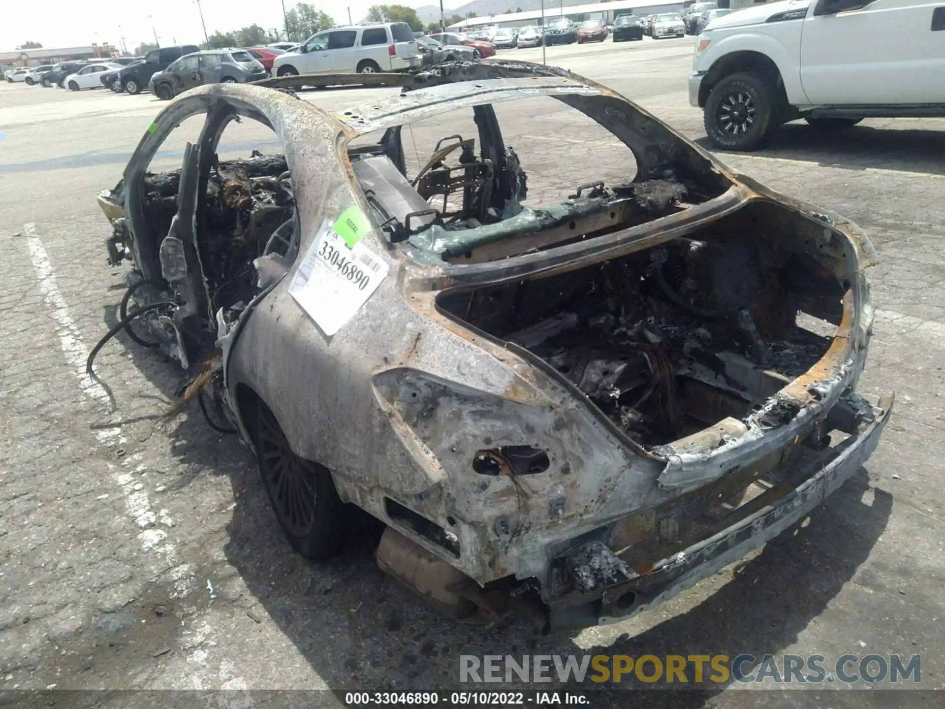 3 Photograph of a damaged car W1KWF8DB1MR615876 MERCEDES-BENZ C-CLASS 2021