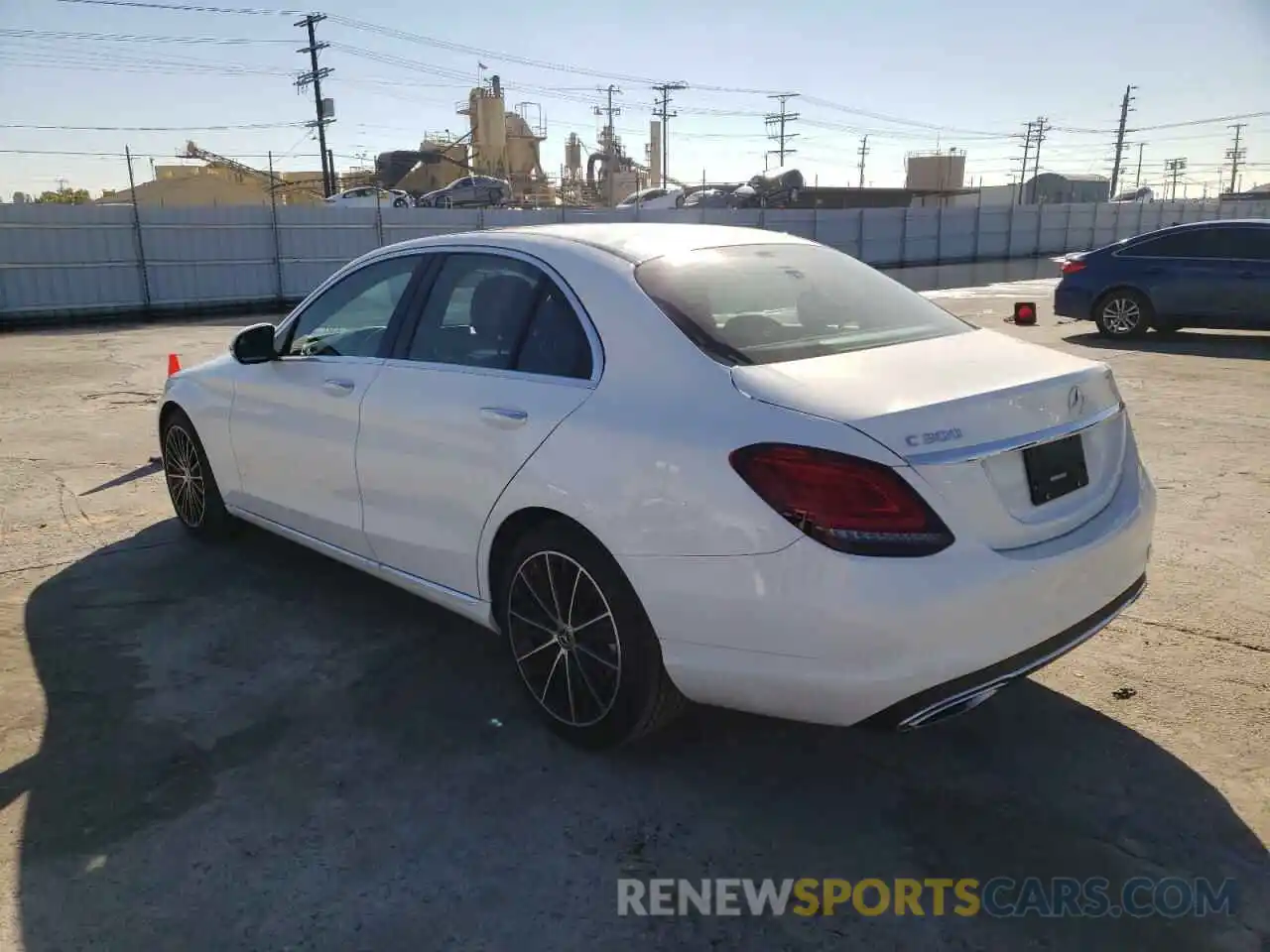 3 Photograph of a damaged car W1KWF8DB1MR621449 MERCEDES-BENZ C-CLASS 2021