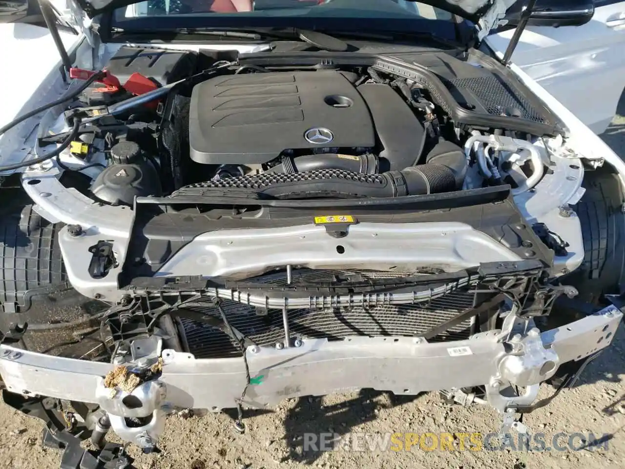 7 Photograph of a damaged car W1KWF8DB1MR634587 MERCEDES-BENZ C-CLASS 2021