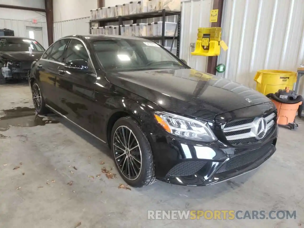 1 Photograph of a damaged car W1KWF8DB1MR646268 MERCEDES-BENZ C-CLASS 2021