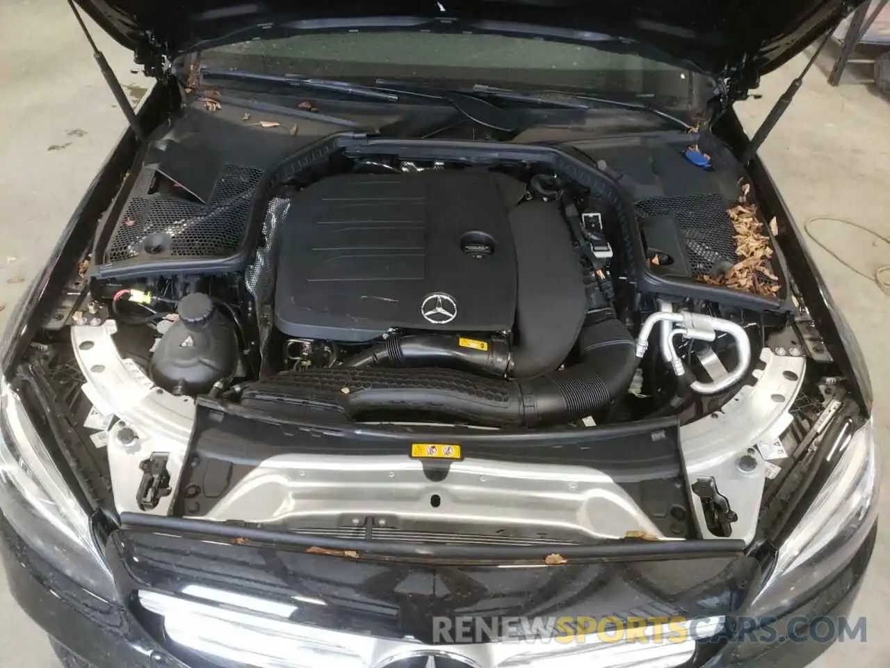 7 Photograph of a damaged car W1KWF8DB1MR646268 MERCEDES-BENZ C-CLASS 2021