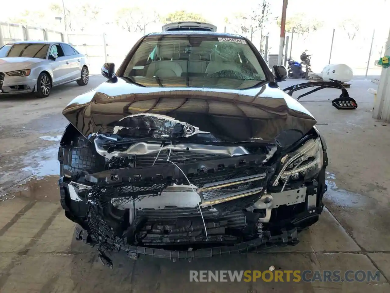 5 Photograph of a damaged car W1KWF8DB2MR605258 MERCEDES-BENZ C-CLASS 2021