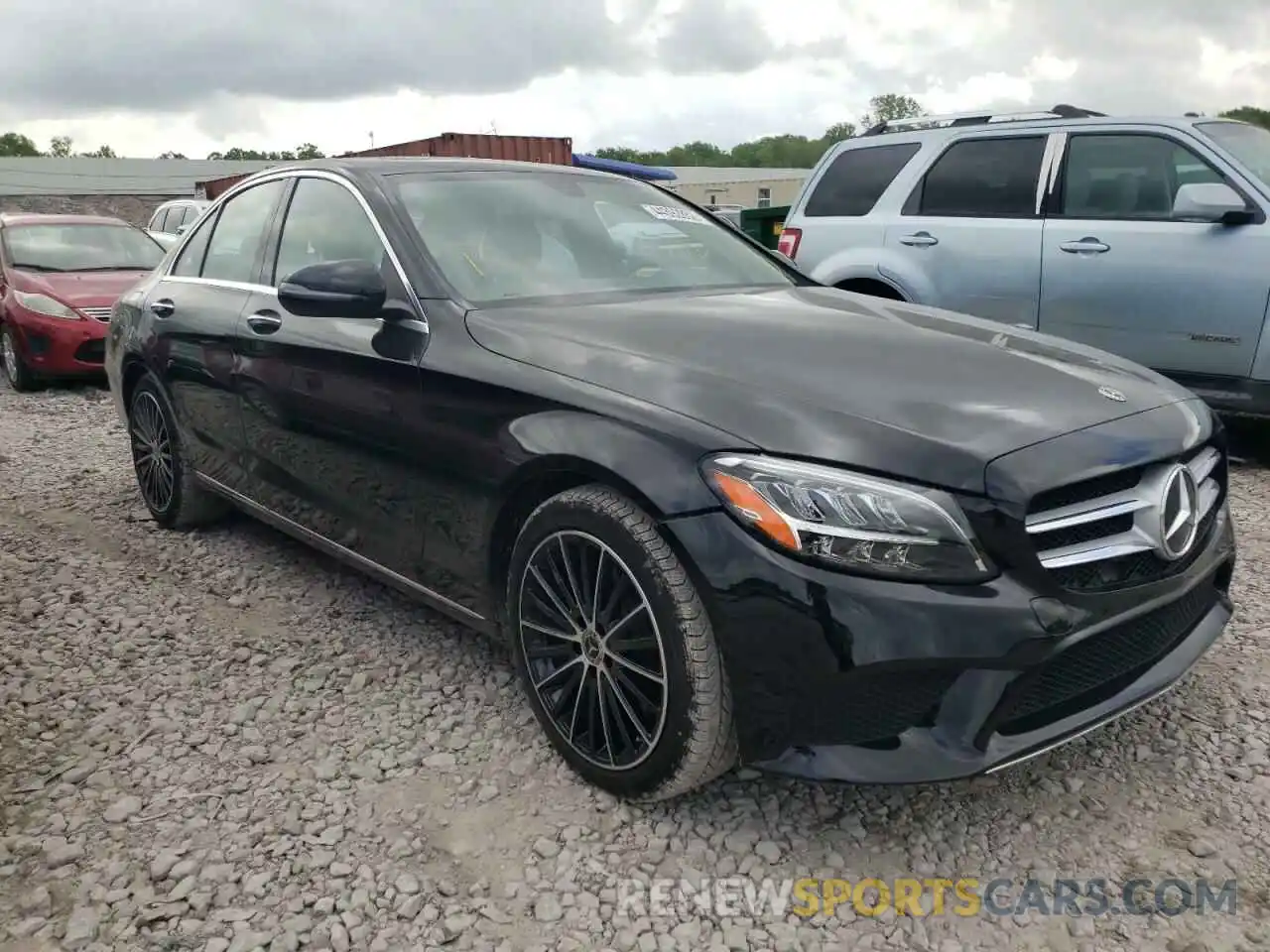 1 Photograph of a damaged car W1KWF8DB2MR630077 MERCEDES-BENZ C-CLASS 2021