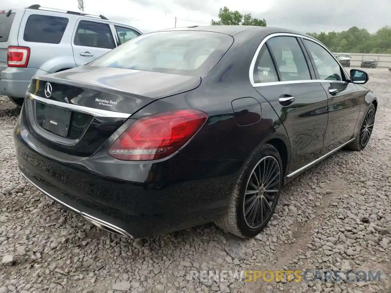 4 Photograph of a damaged car W1KWF8DB2MR630077 MERCEDES-BENZ C-CLASS 2021