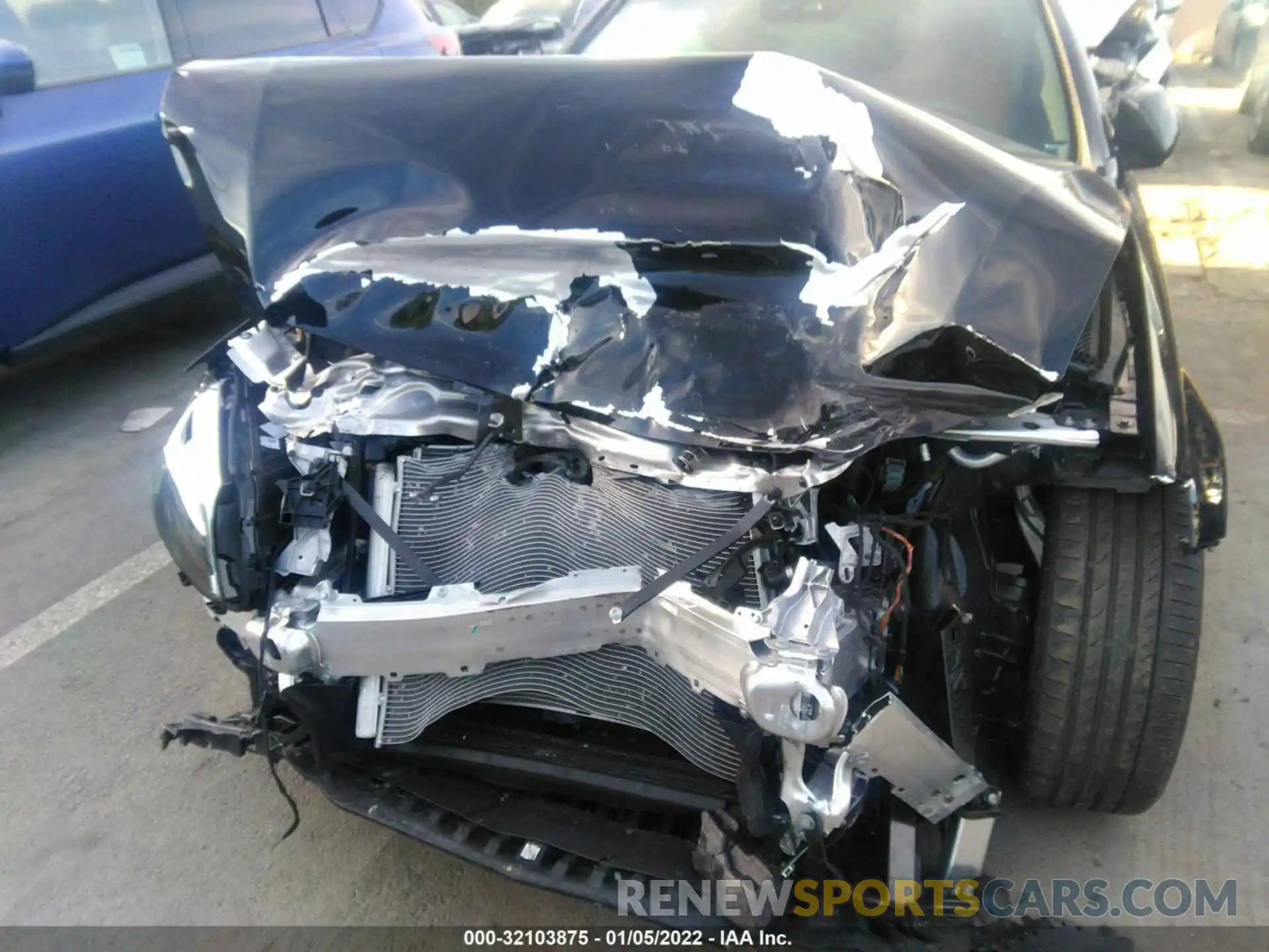 6 Photograph of a damaged car W1KWF8DB3MR605317 MERCEDES-BENZ C-CLASS 2021