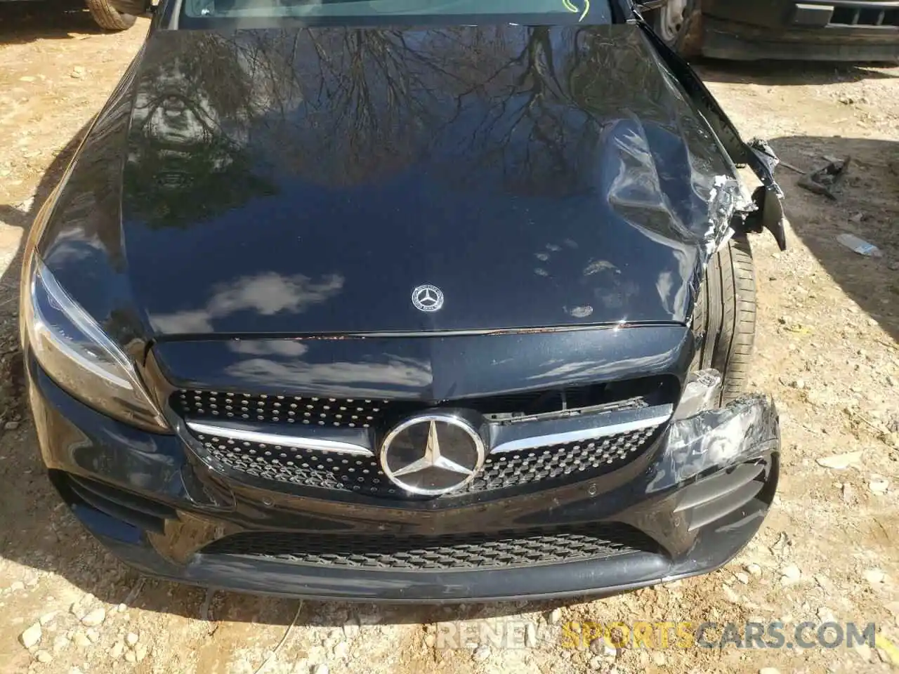 7 Photograph of a damaged car W1KWF8DB3MR614356 MERCEDES-BENZ C-CLASS 2021