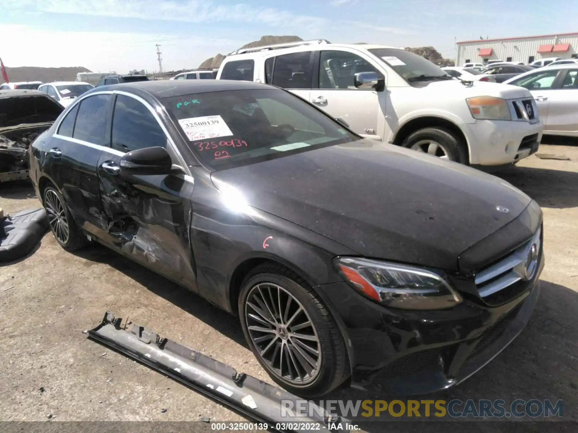 6 Photograph of a damaged car W1KWF8DB3MR622201 MERCEDES-BENZ C-CLASS 2021