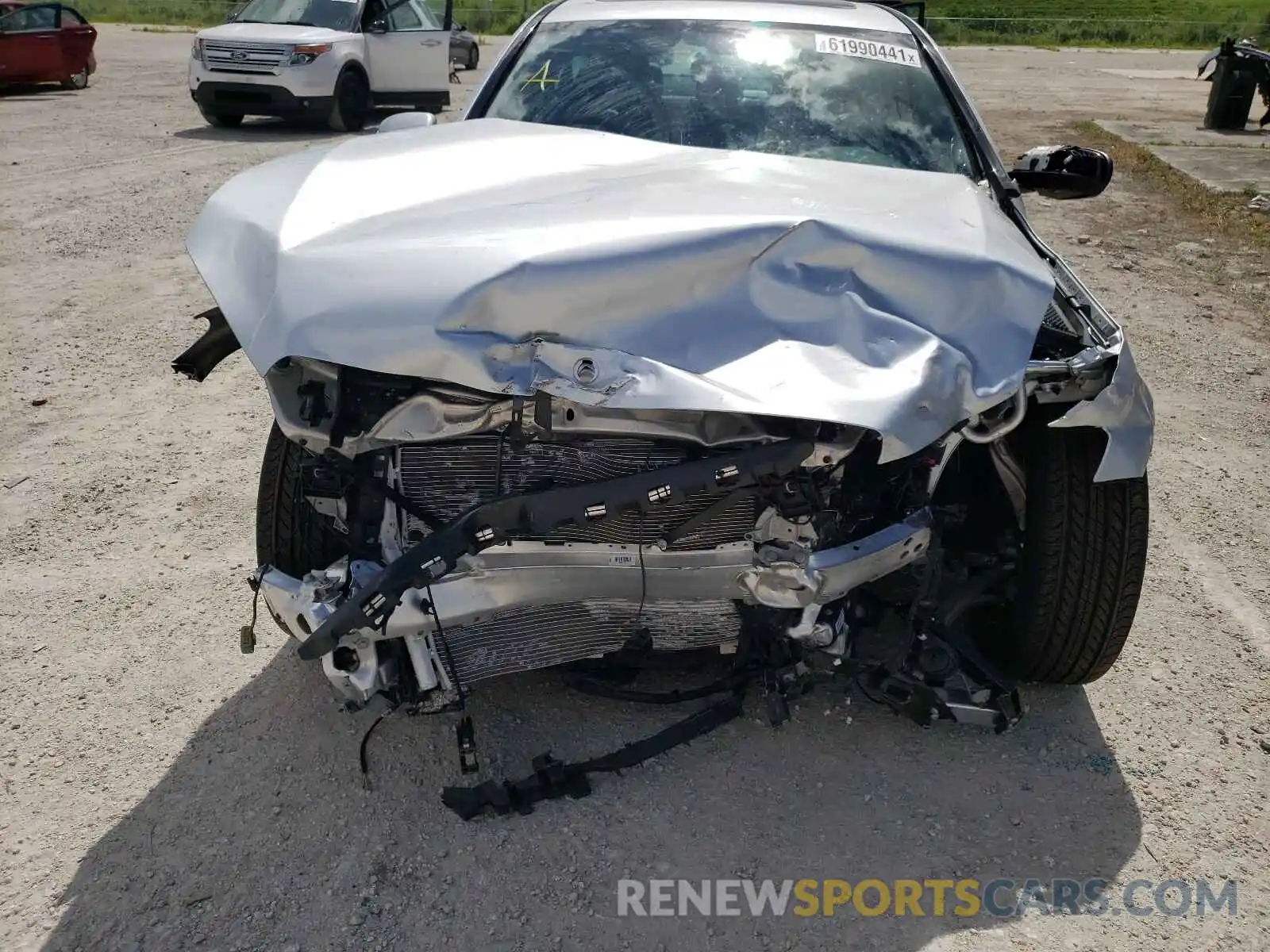 9 Photograph of a damaged car W1KWF8DB3MR644702 MERCEDES-BENZ C-CLASS 2021