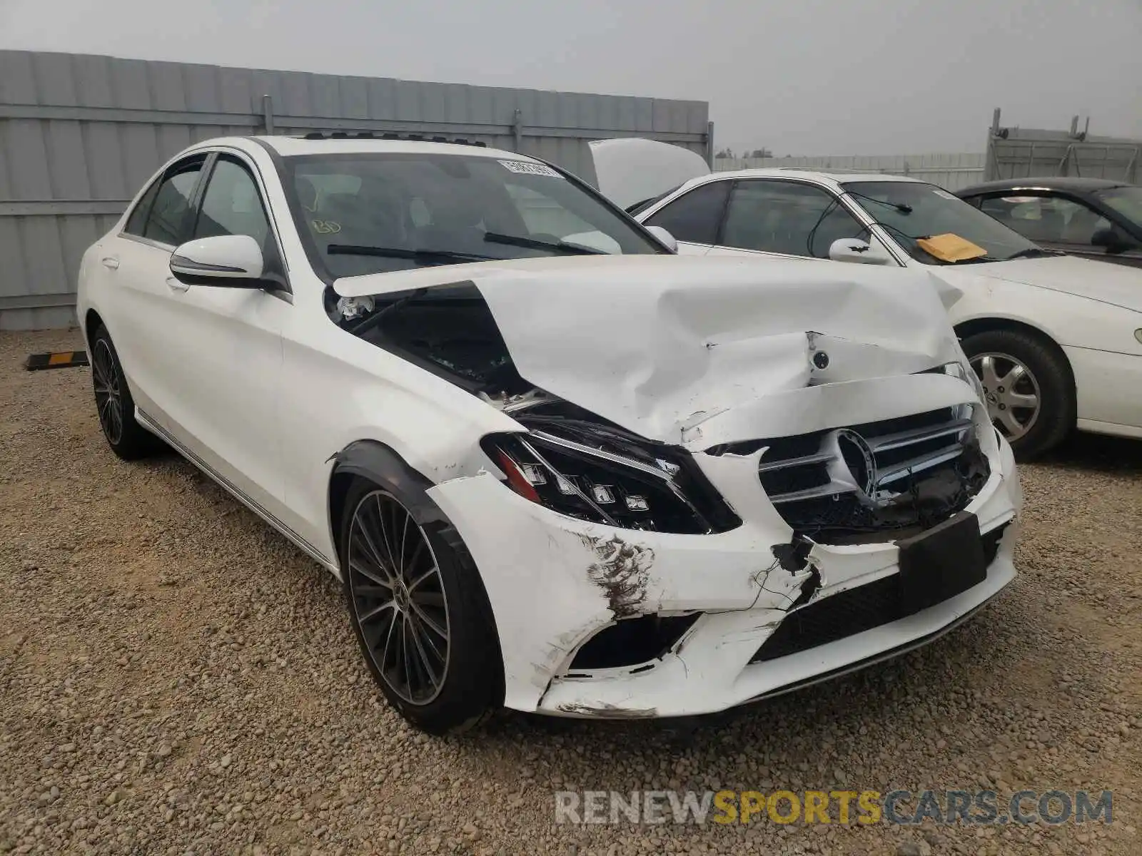 1 Photograph of a damaged car W1KWF8DB4MR617783 MERCEDES-BENZ C-CLASS 2021