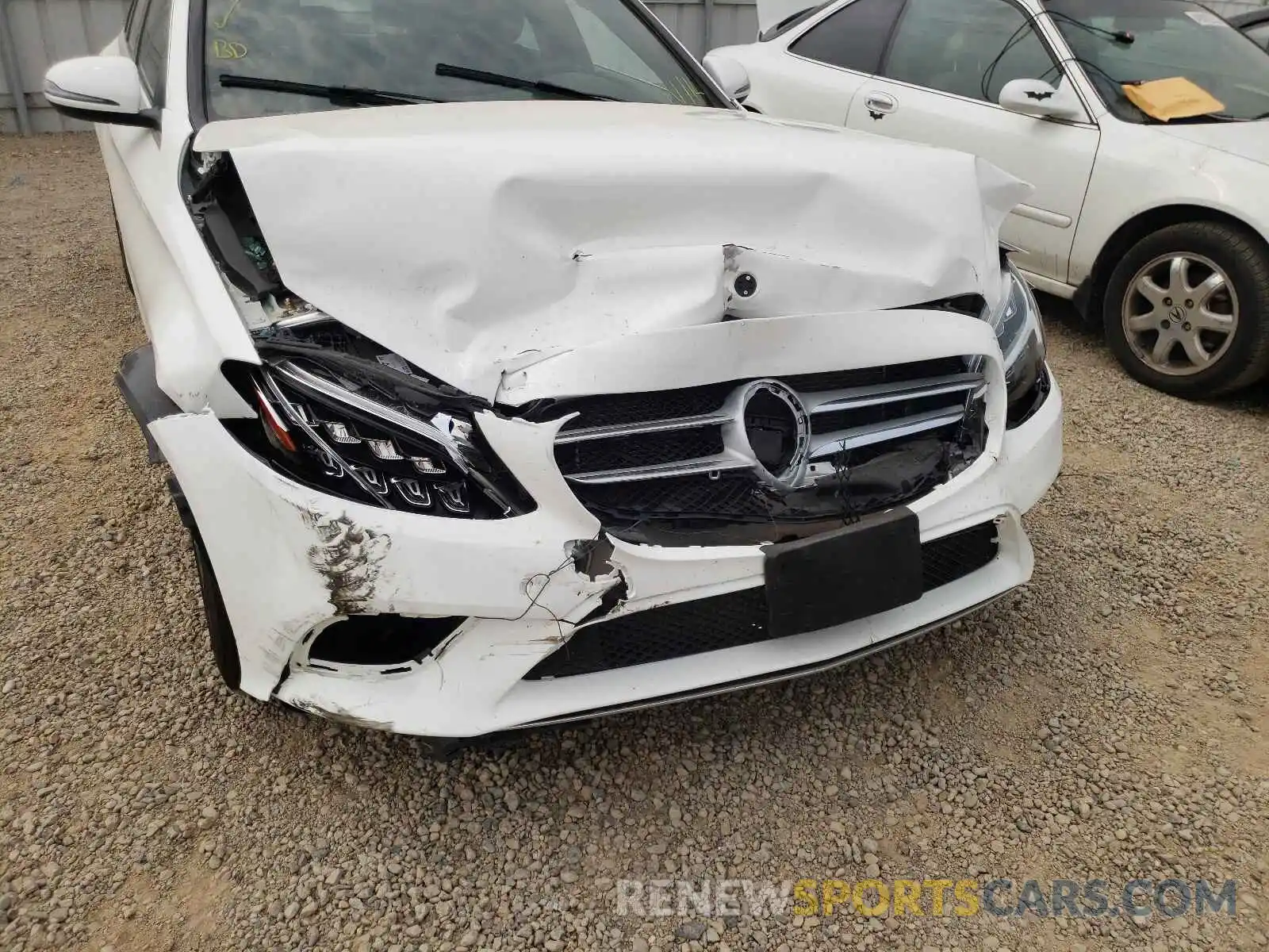 9 Photograph of a damaged car W1KWF8DB4MR617783 MERCEDES-BENZ C-CLASS 2021