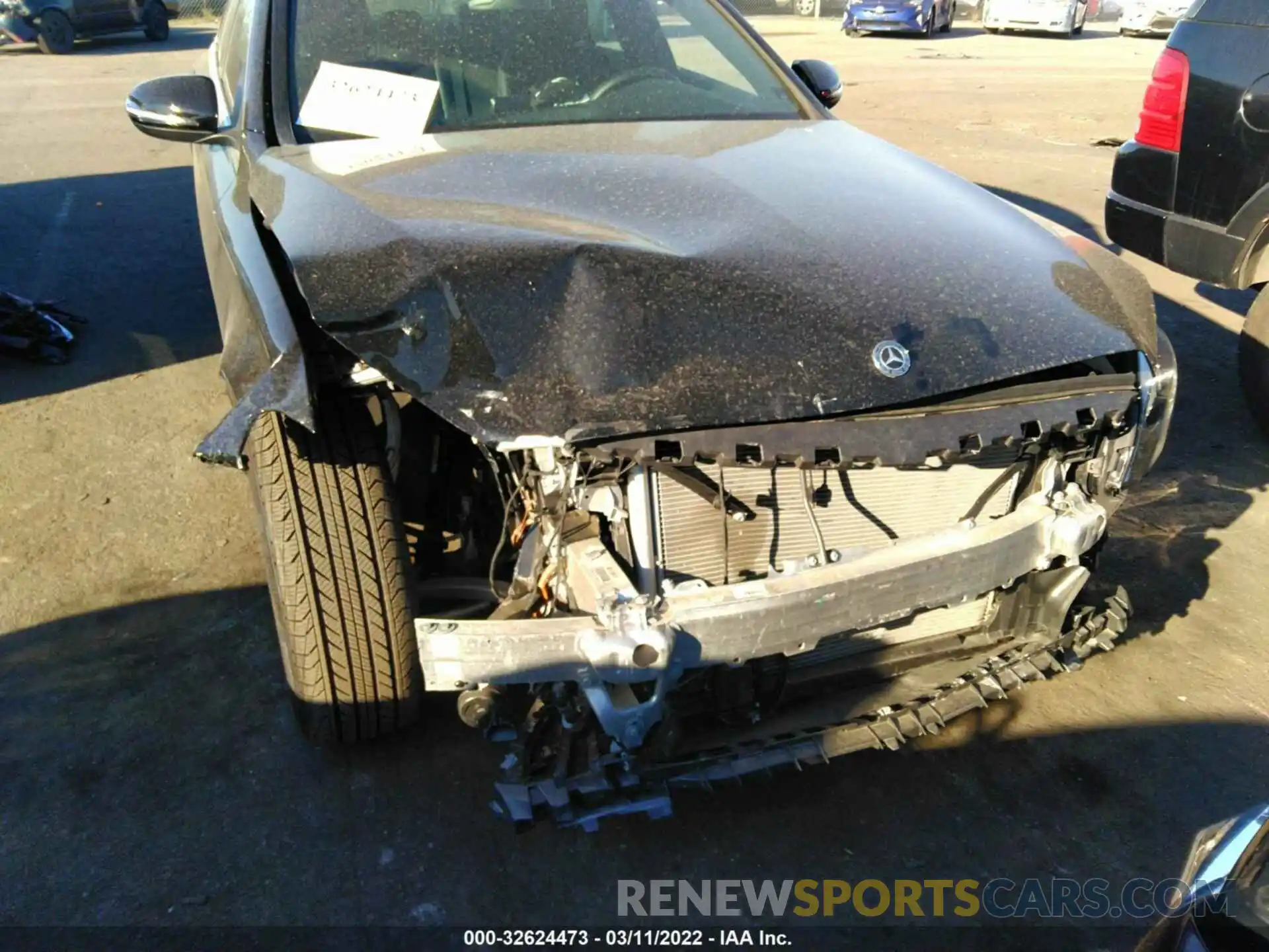 6 Photograph of a damaged car W1KWF8DB4MR622529 MERCEDES-BENZ C-CLASS 2021