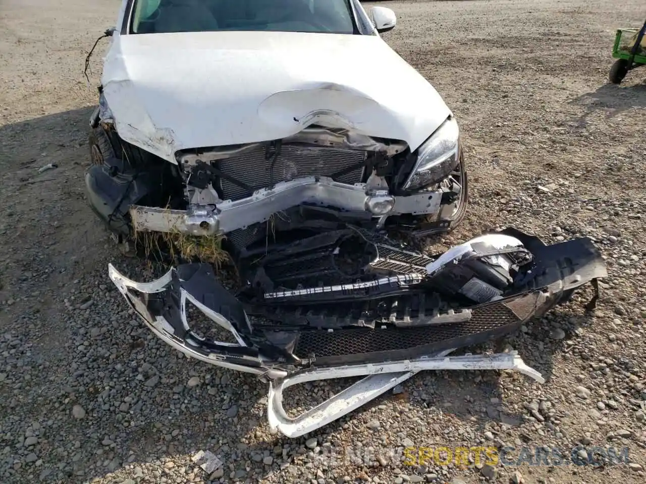 9 Photograph of a damaged car W1KWF8DB4MR637421 MERCEDES-BENZ C-CLASS 2021