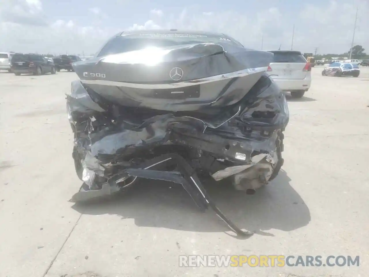 9 Photograph of a damaged car W1KWF8DB4MR645244 MERCEDES-BENZ C-CLASS 2021