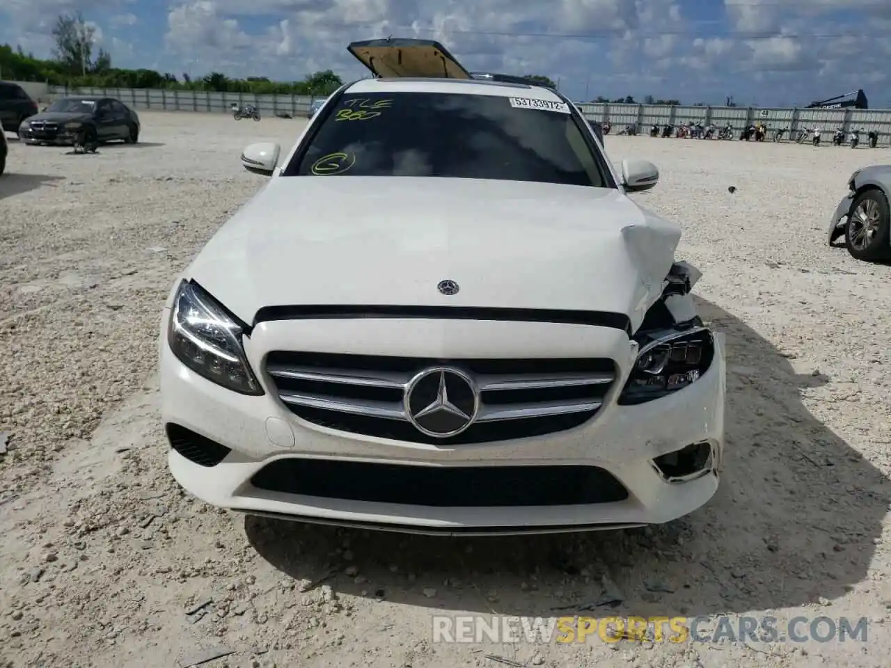 9 Photograph of a damaged car W1KWF8DB5MR607280 MERCEDES-BENZ C-CLASS 2021