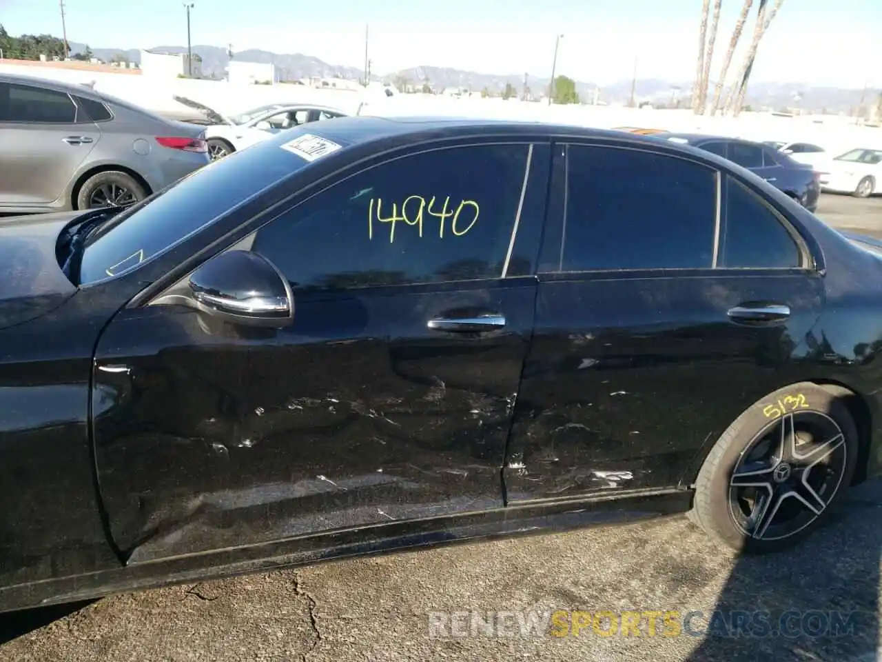 9 Photograph of a damaged car W1KWF8DB5MR608168 MERCEDES-BENZ C-CLASS 2021