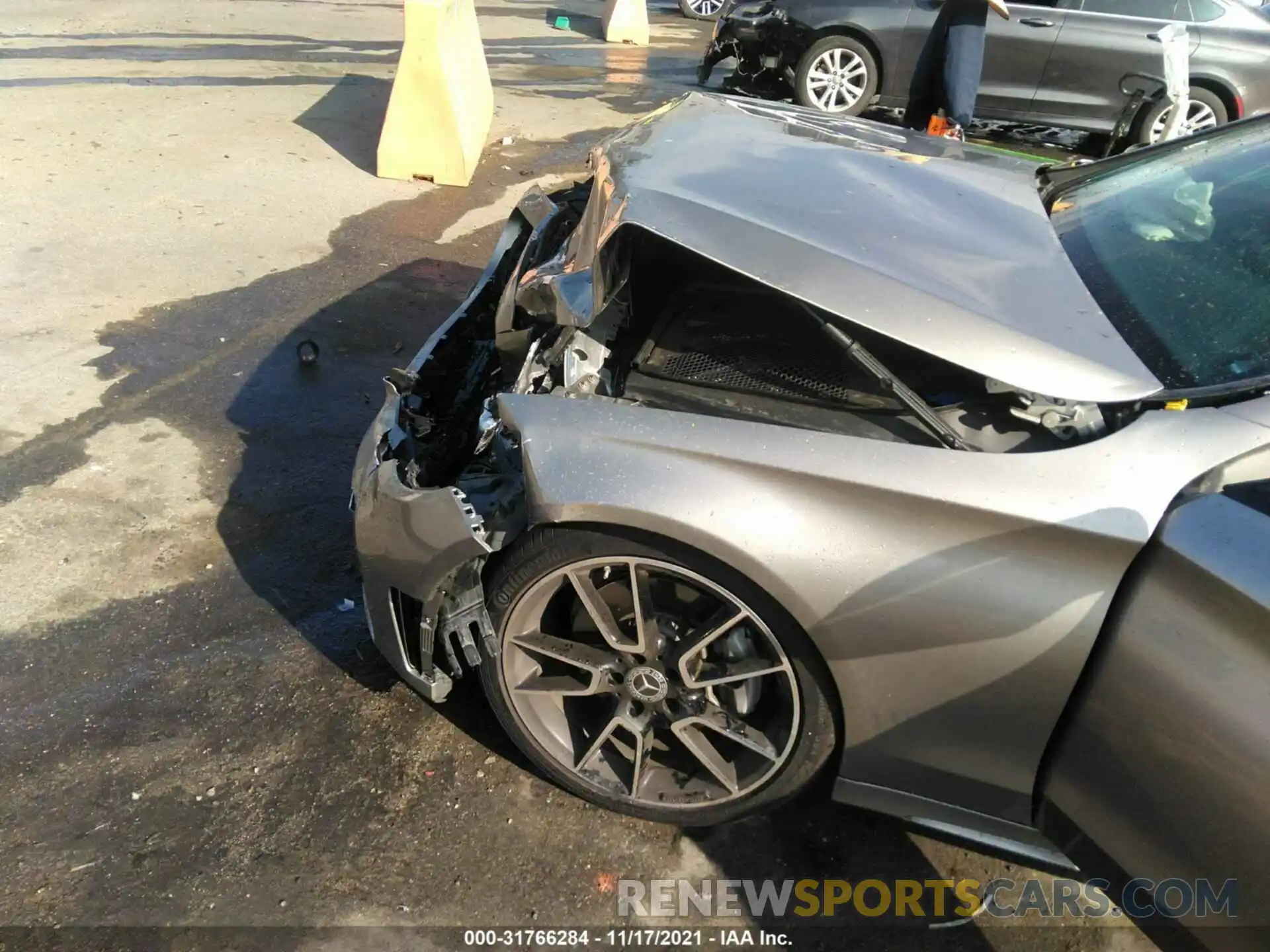 12 Photograph of a damaged car W1KWF8DB5MR609563 MERCEDES-BENZ C-CLASS 2021