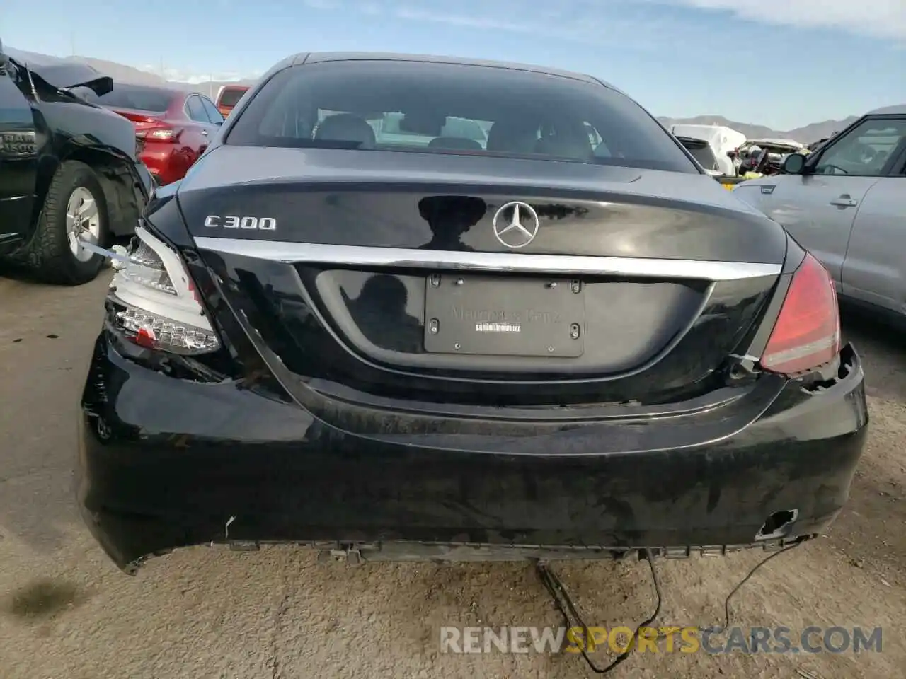 6 Photograph of a damaged car W1KWF8DB5MR617694 MERCEDES-BENZ C-CLASS 2021