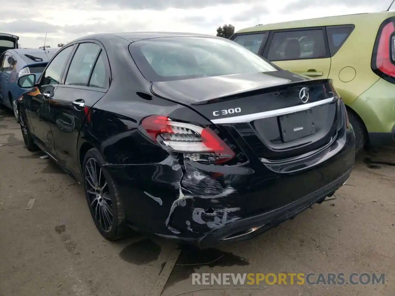 2 Photograph of a damaged car W1KWF8DB5MR645706 MERCEDES-BENZ C-CLASS 2021