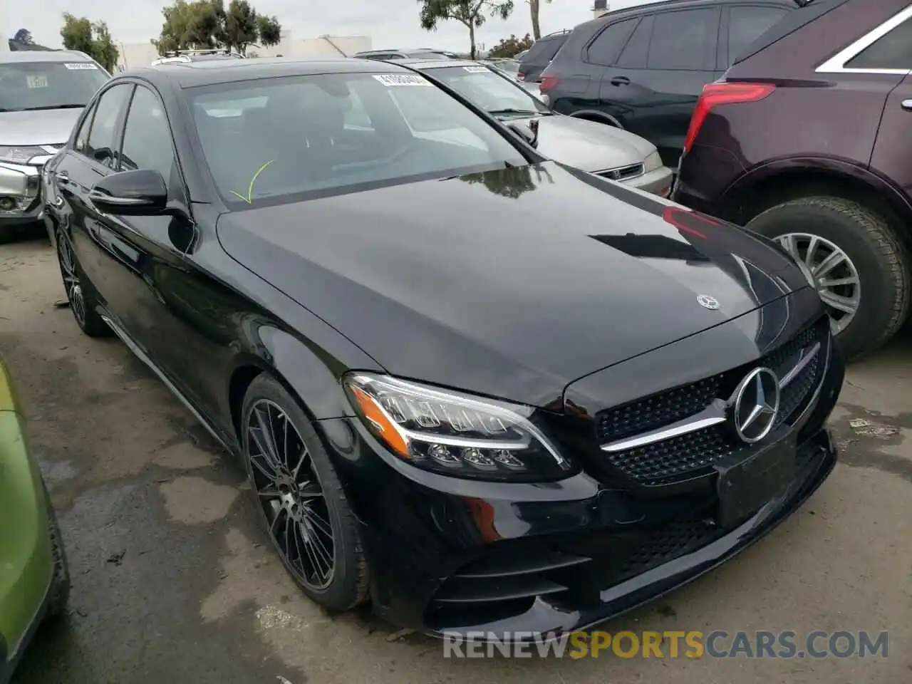 4 Photograph of a damaged car W1KWF8DB5MR645706 MERCEDES-BENZ C-CLASS 2021