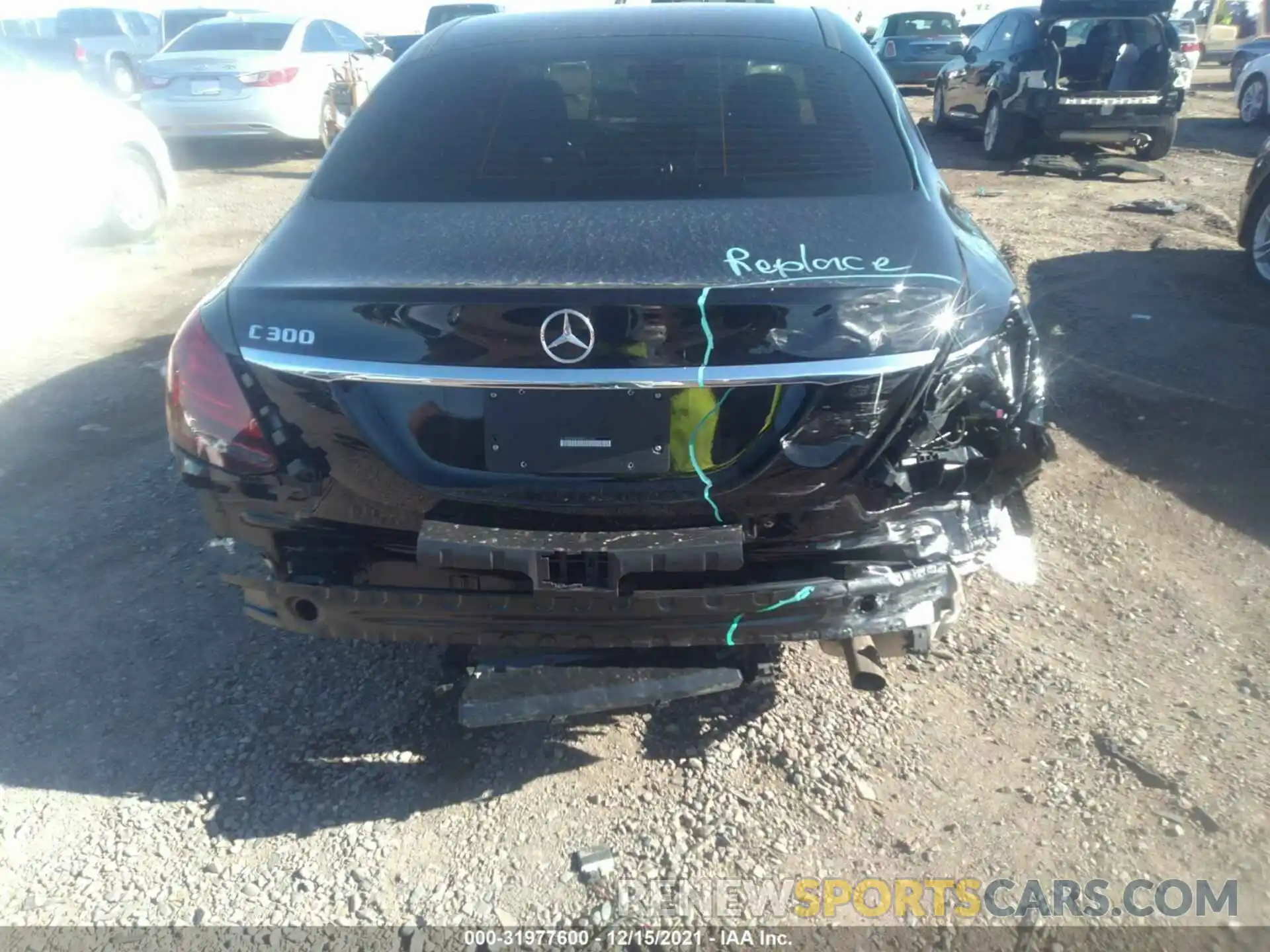 6 Photograph of a damaged car W1KWF8DB5MR652784 MERCEDES-BENZ C-CLASS 2021