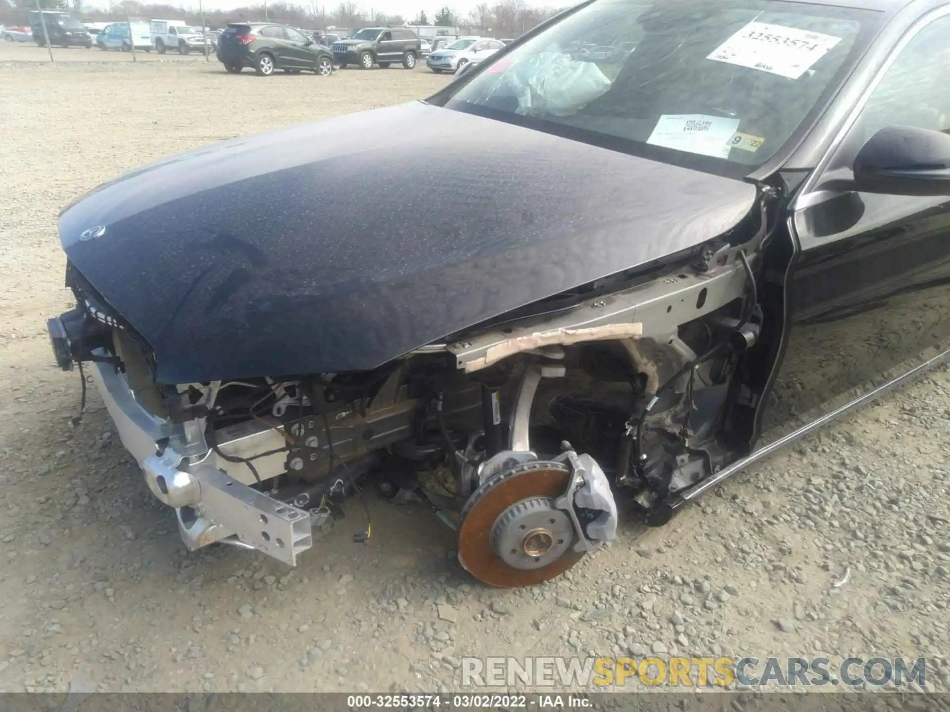 6 Photograph of a damaged car W1KWF8DB6MR608308 MERCEDES-BENZ C-CLASS 2021