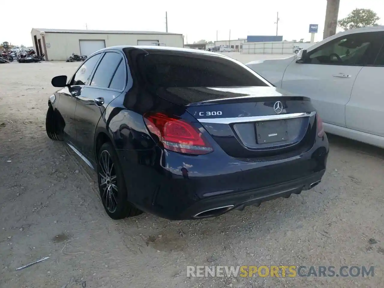 3 Photograph of a damaged car W1KWF8DB6MR612942 MERCEDES-BENZ C-CLASS 2021