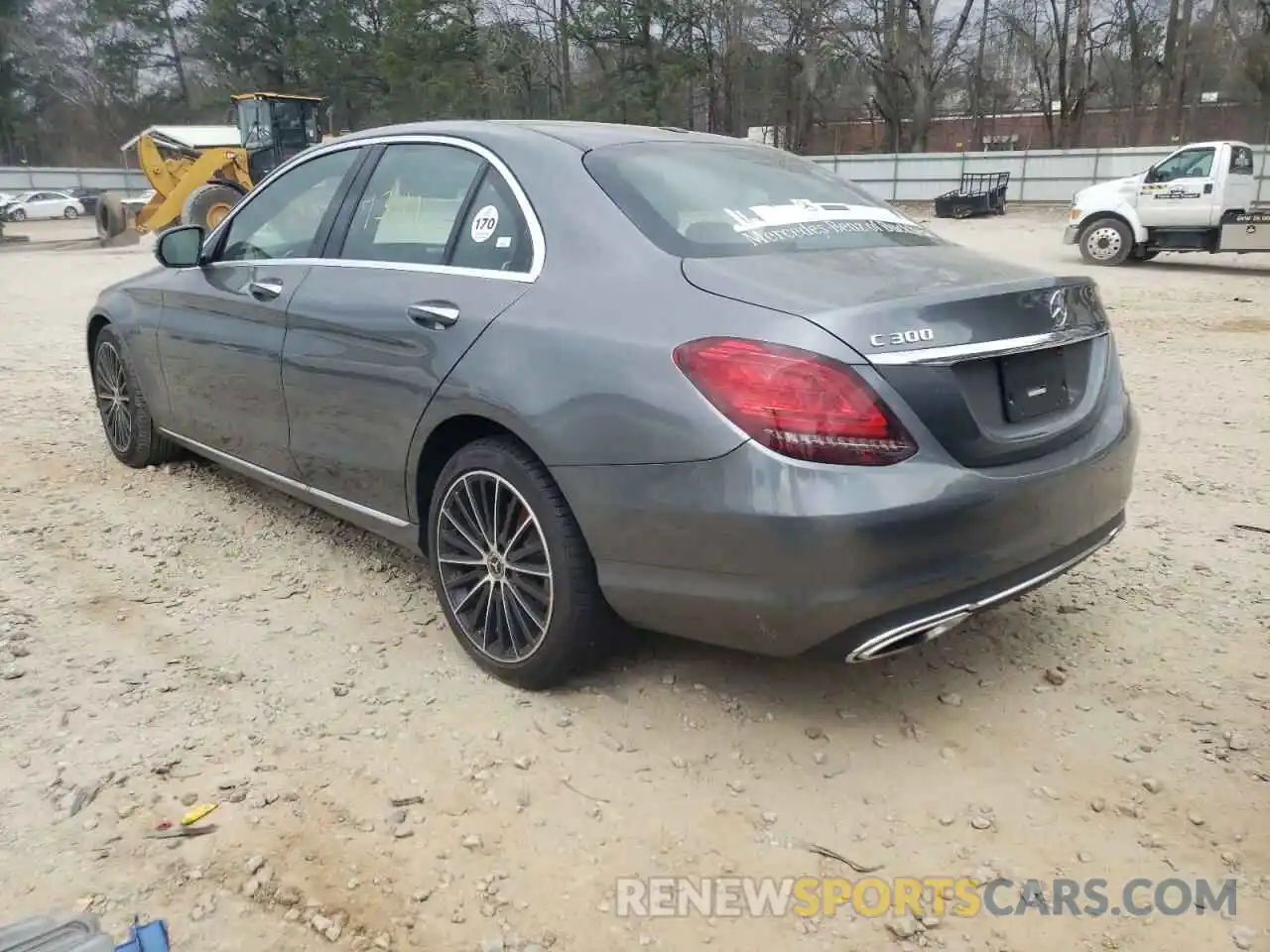 3 Photograph of a damaged car W1KWF8DB6MR641499 MERCEDES-BENZ C-CLASS 2021