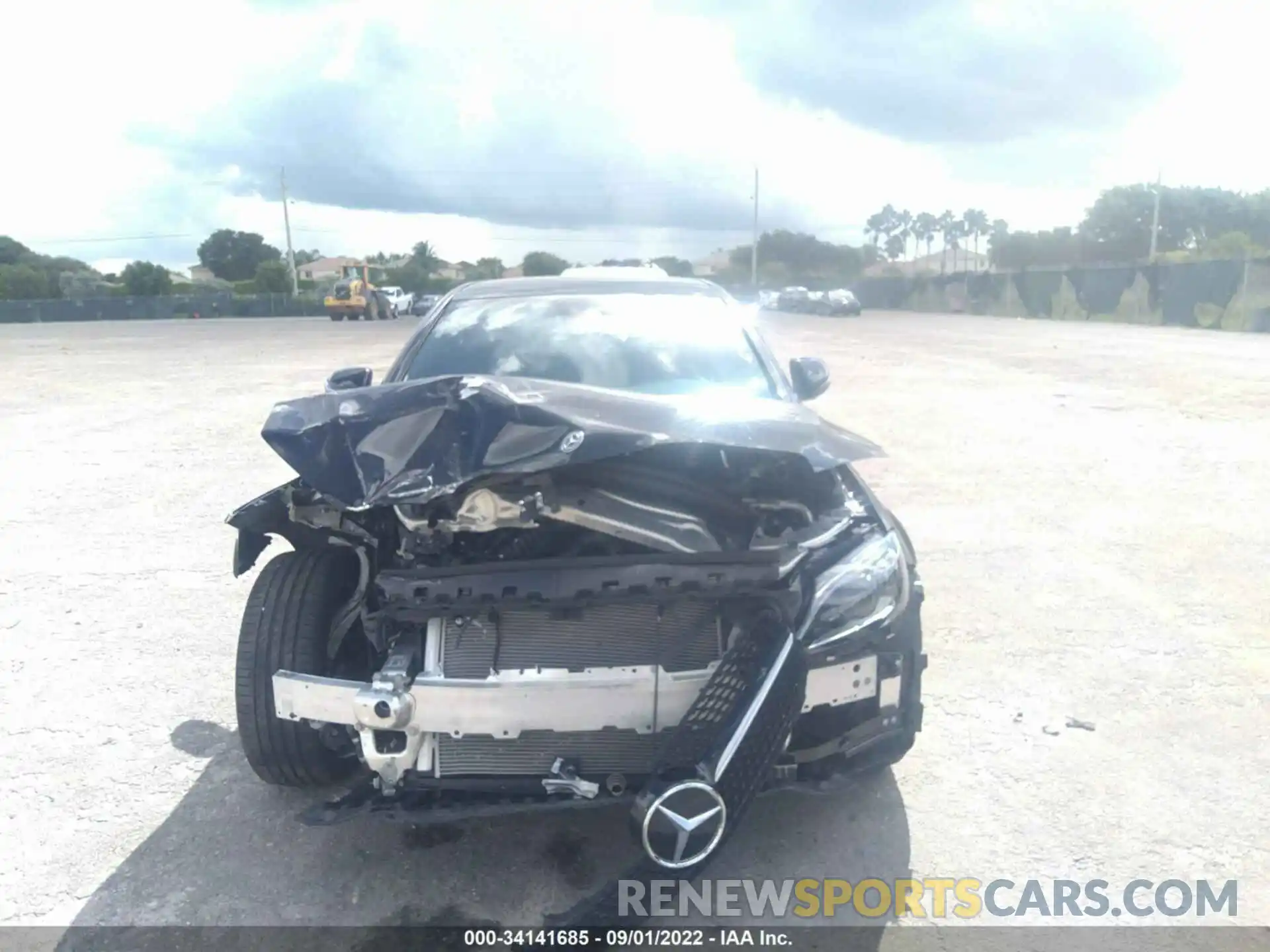 6 Photograph of a damaged car W1KWF8DB6MR652406 MERCEDES-BENZ C-CLASS 2021