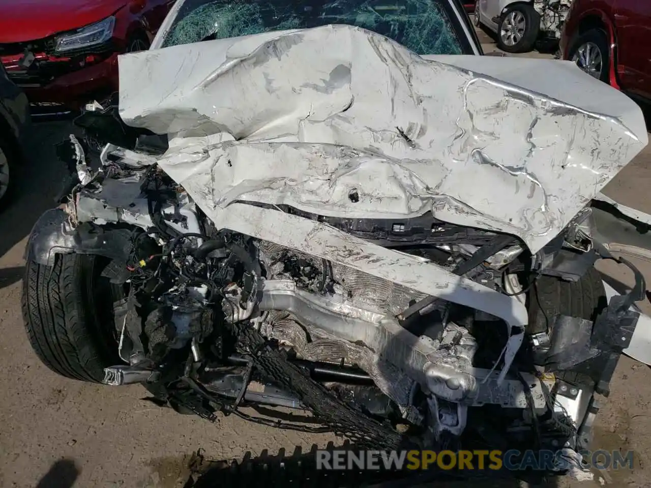 7 Photograph of a damaged car W1KWF8DB7MR615008 MERCEDES-BENZ C-CLASS 2021