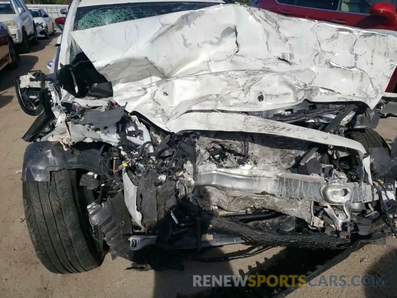 9 Photograph of a damaged car W1KWF8DB7MR615008 MERCEDES-BENZ C-CLASS 2021