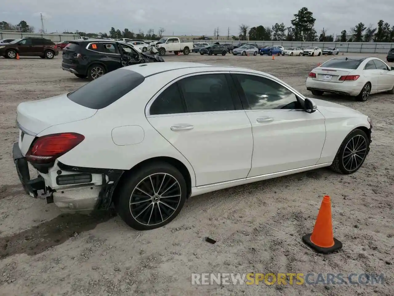 3 Photograph of a damaged car W1KWF8DB7MR616420 MERCEDES-BENZ C-CLASS 2021