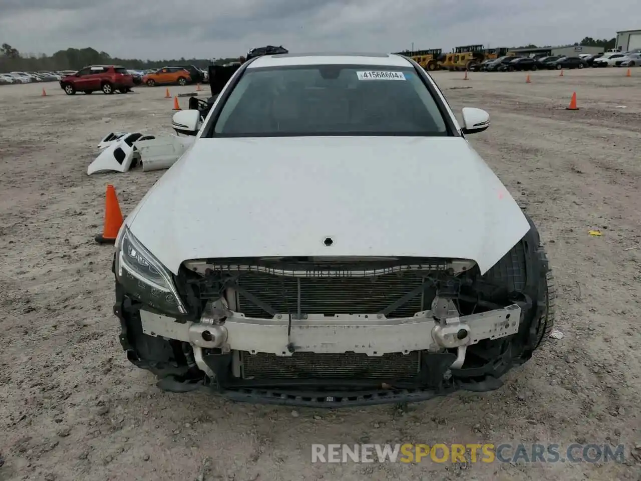 5 Photograph of a damaged car W1KWF8DB7MR616420 MERCEDES-BENZ C-CLASS 2021