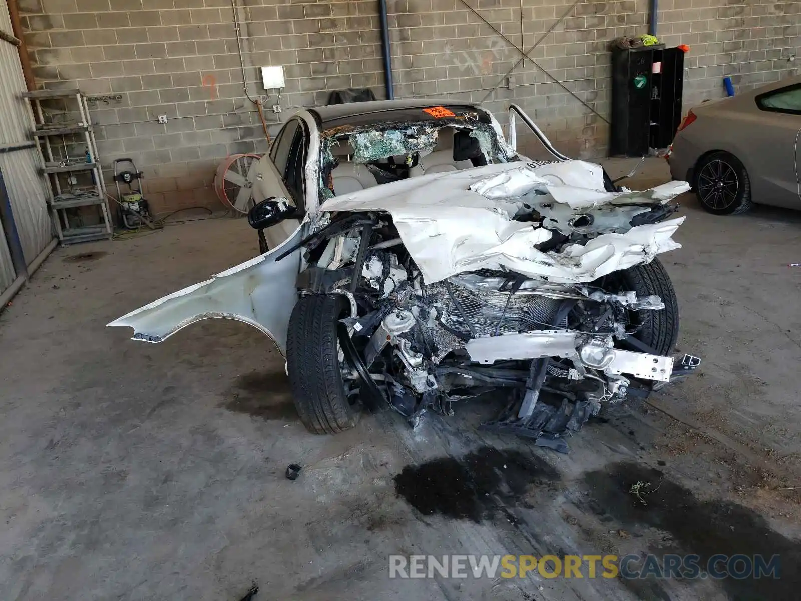 1 Photograph of a damaged car W1KWF8DB7MR617079 MERCEDES-BENZ C-CLASS 2021