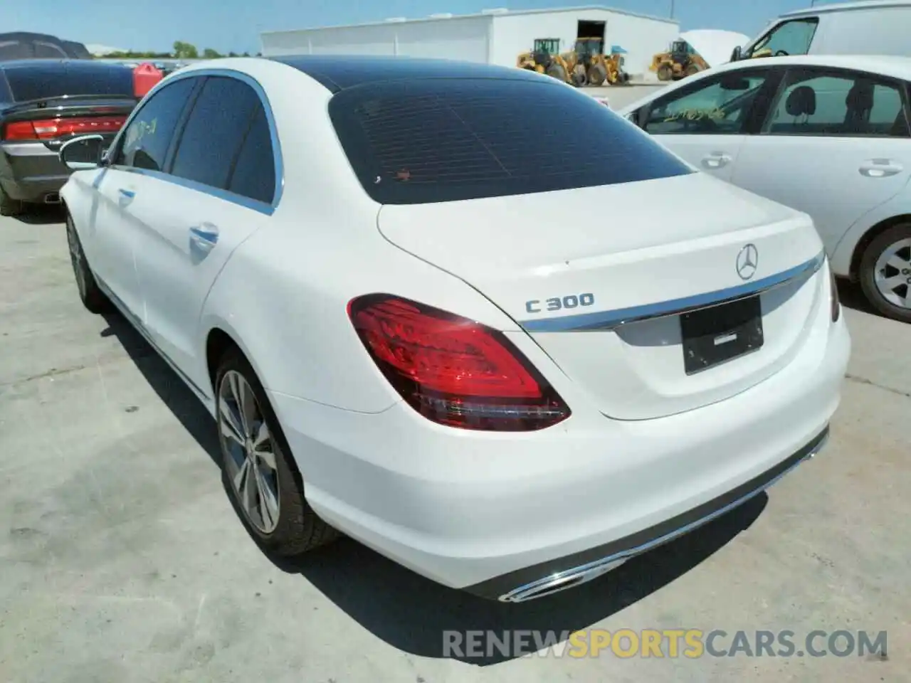 3 Photograph of a damaged car W1KWF8DB7MR643696 MERCEDES-BENZ C-CLASS 2021