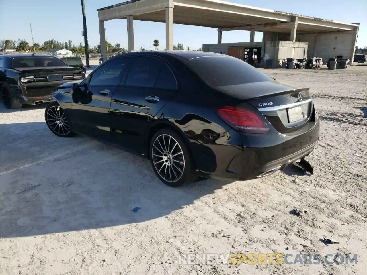 3 Photograph of a damaged car W1KWF8DB7MR652351 MERCEDES-BENZ C-CLASS 2021