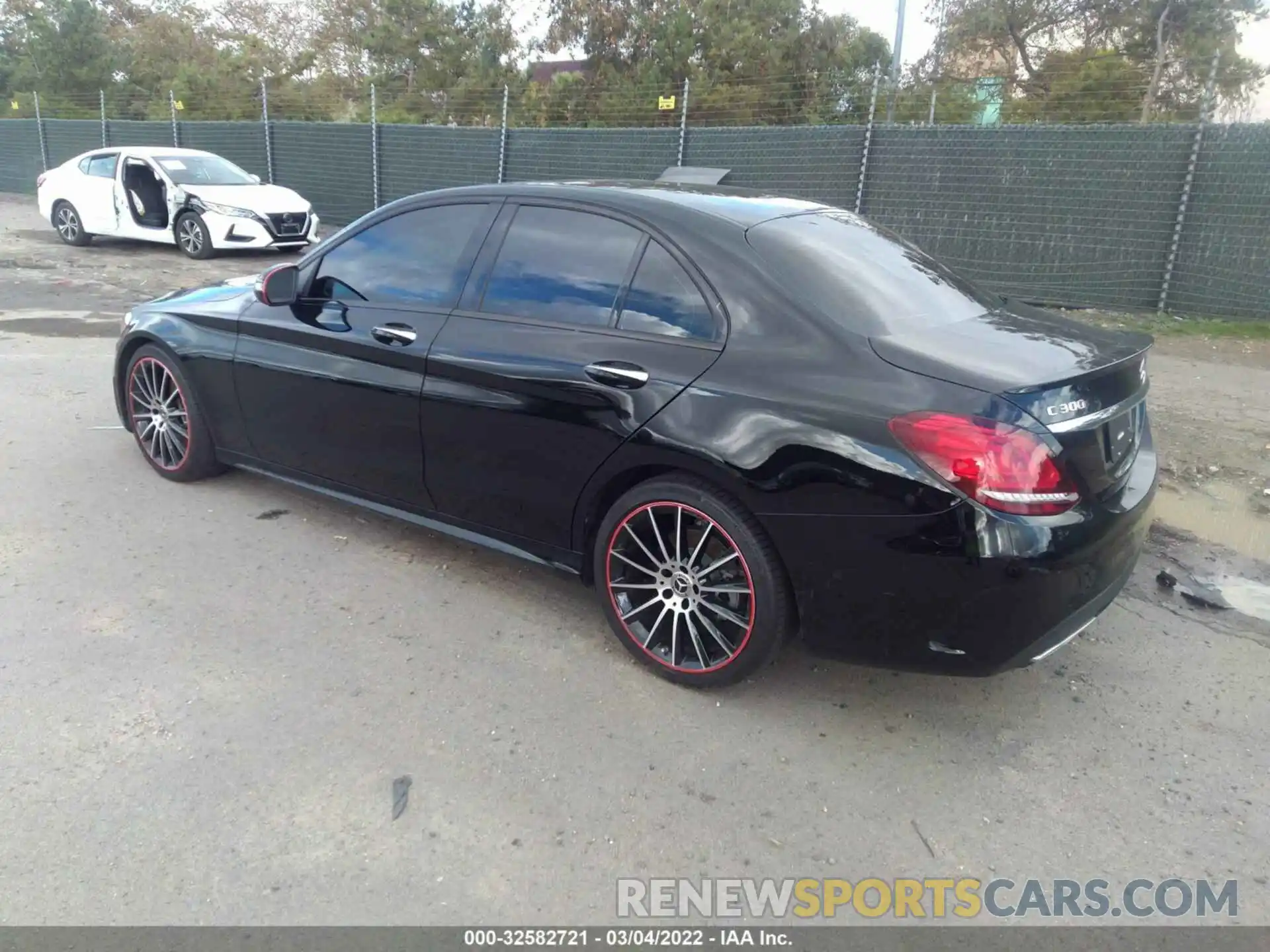 3 Photograph of a damaged car W1KWF8DB8MR618192 MERCEDES-BENZ C-CLASS 2021