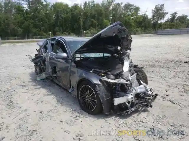 1 Photograph of a damaged car W1KWF8DB8MR640516 MERCEDES-BENZ C-CLASS 2021